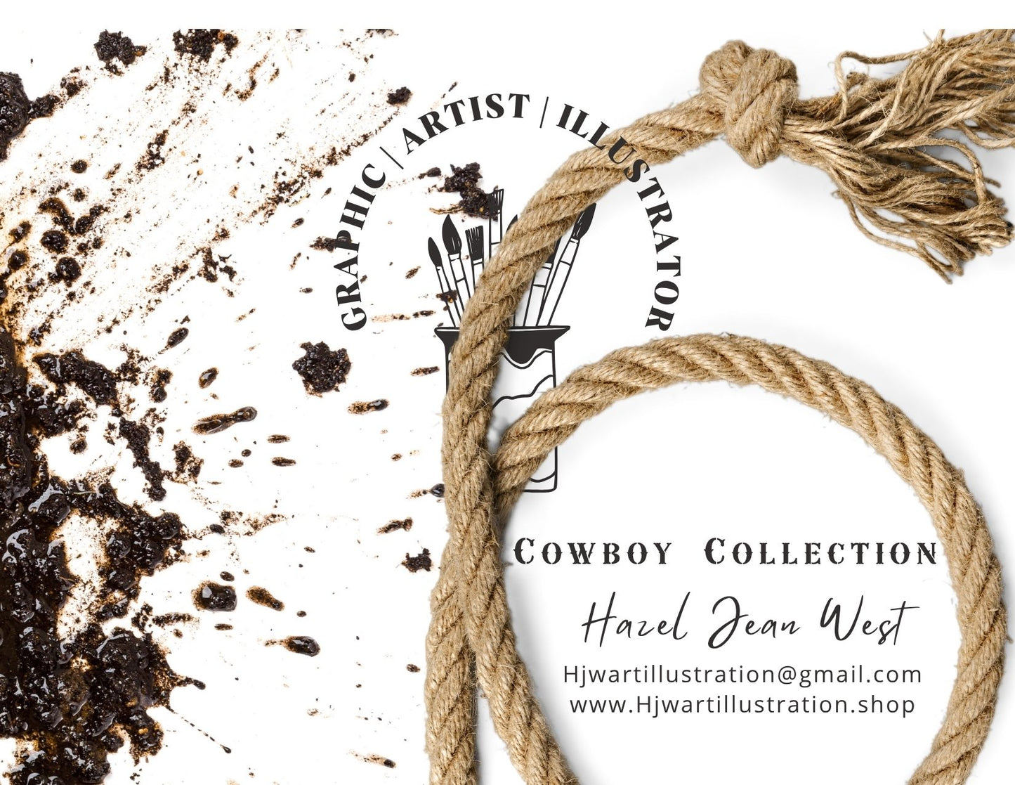 "Little Texas Legend” — 5"x 7" Greeting Card