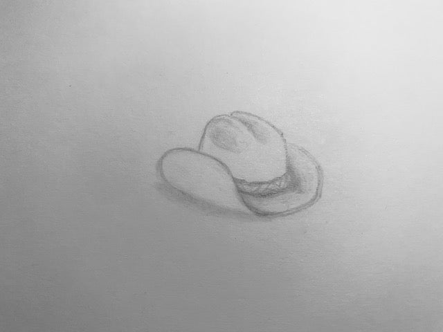 “Boots on the Fence” — 5"x 7" Greeting Card