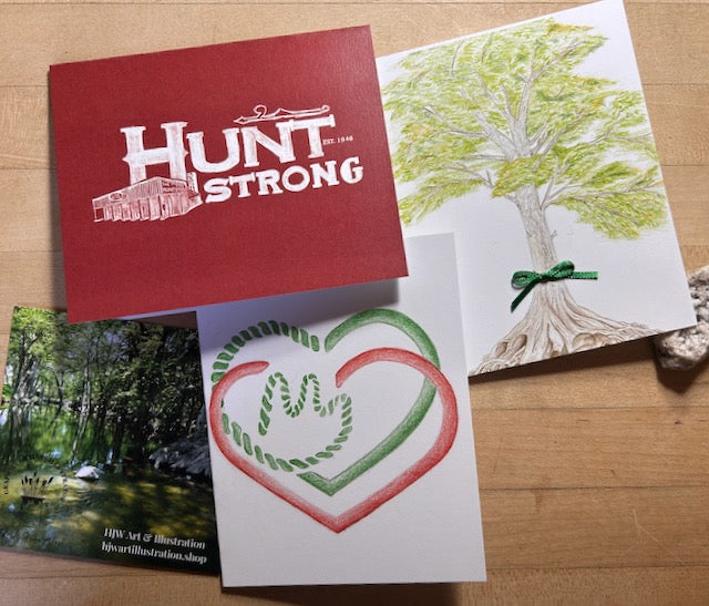 “Cards with Heart” — 4.25x5.5" Greeting Cards